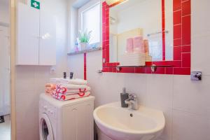 Koupelna v ubytování Apartman Madlen