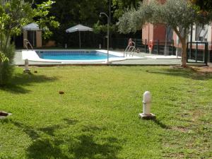 The swimming pool at or close to Apartamentos Vértice Bib Rambla