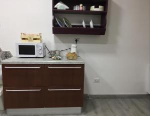 A kitchen or kitchenette at Casa del Credente
