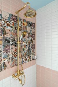 Ein Badezimmer in der Unterkunft 墾丁宜庭海景親子民宿