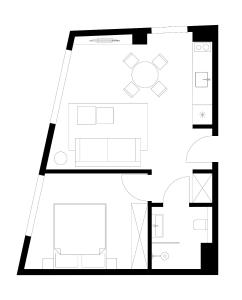Plán poschodí v ubytovaní EGH Waterlane Island Apartment