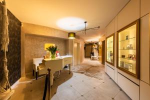 Posezení v ubytování A11 Apartments & SPA Dermique