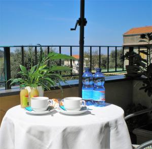 Balkón nebo terasa v ubytování Itaca B&B
