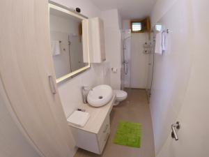 Kúpeľňa v ubytovaní Apartments Lopac Jadranovo