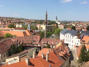 Výhľad na mesto Jáger alebo výhľad na mesto priamo z apartmánu