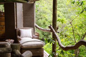 Гостиная зона в Summerfields Rose Retreat and Spa