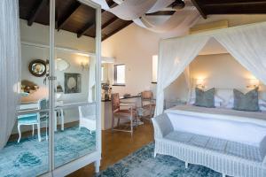 Кровать или кровати в номере Teremok Lodge & Spa