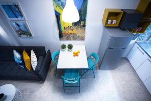 Posezení v ubytování Cozy Suite Kallithea