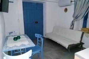 A seating area at Theseus
