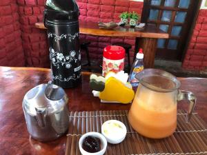Nápoje v ubytování Pousada E Restaurante Passart