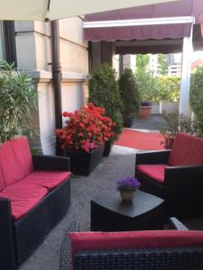 Posezení v ubytování Hotel La Nuova Rotaia