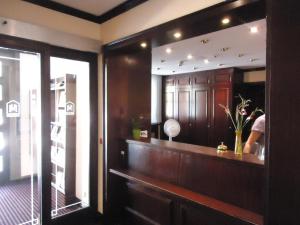 Vstupní hala nebo recepce v ubytování Hotel Marthahaus