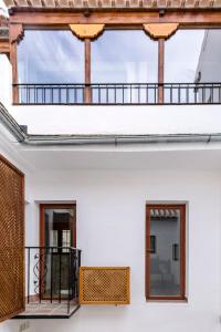 Balkón nebo terasa v ubytování Casa Po