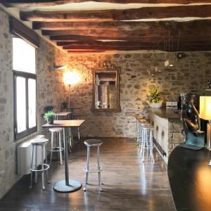 Posezení v ubytování Molí Blanc Hotel