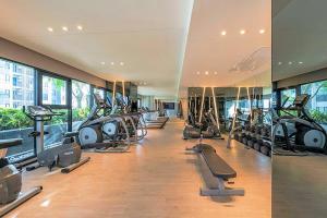 Fitnesscentret og/eller fitnessfaciliteterne på The Base Central Pattaya By Pattaya Holiday