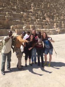 Gosti u objektu Maged Pyramids View Inn