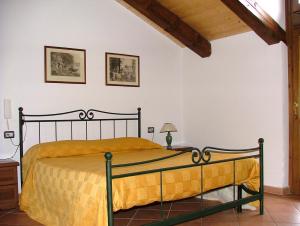 Ένα ή περισσότερα κρεβάτια σε δωμάτιο στο Agri BERTORELLA +13 φωτογραφίες