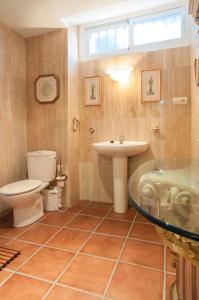 Koupelna v ubytování Ideal loft Malaga