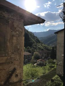 a view from the window of a house at La Paramira in Pigna