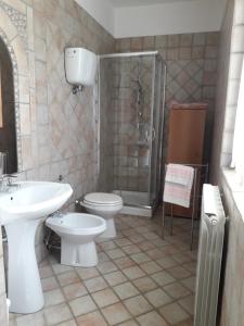 Ett badrum på Il Castellare