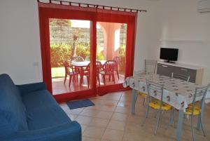 A seating area at Residence Le Zagare