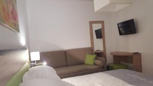 TV a/nebo společenská místnost v ubytování B&B Vanessa