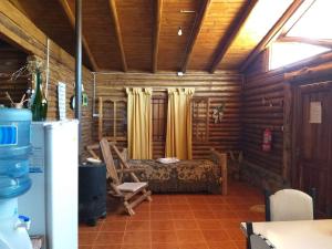 Un lugar para sentarse en Cabañas Sehuen