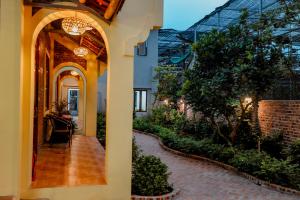 Zahrada ubytování Tam Coc Golden Sky Homestay
