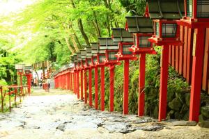 Stay SAKURA 京都  祭外面的花园