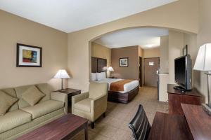 Телевизия и/или развлекателен център в Comfort Suites The Colony - Plano West