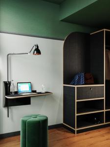 TV o dispositivi per l'intrattenimento presso Boutique Hotel Josef