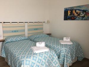 Voodi või voodid majutusasutuse Su Corittu Guesthouse toas