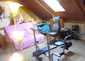 Fitness centrum a/nebo fitness zařízení v ubytování Hotel-Restaurant Don Pepe