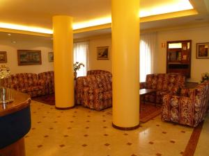Posezení v ubytování Albergo Paradiso