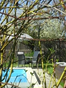 Um jardim no exterior de Reitbergs Nest