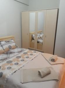 Cama o camas de una habitación en Tassos