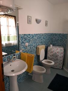 Koupelna v ubytování Villa L'Oleandro