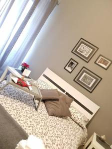 A bed or beds in a room at B&B RESTO AL SUD