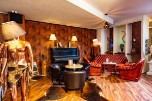 Posezení v ubytování Hotel Freizeittempel