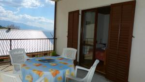 Balkón alebo terasa v ubytovaní Top floor panorama Stanici