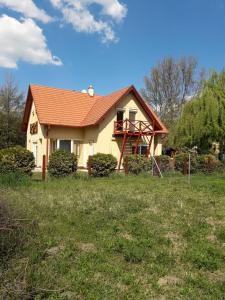 Zahrada ubytování Szigliget Strand mellet levő, csendes, kényelmes ház