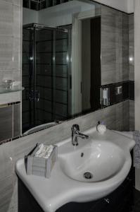 Koupelna v ubytování La casa di Chiara