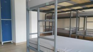Postel nebo postele na pokoji v ubytování Albergue de Benabarre-CALUMET