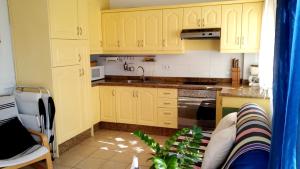 A kitchen or kitchenette at Costa Alegria B2