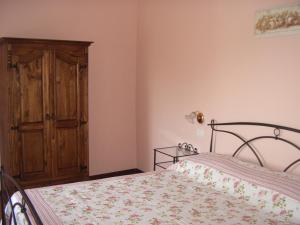 Voodi või voodid majutusasutuse Hotel Paese Corvara toas