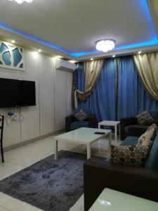 A seating area at Apartment at Milsa Nasr City, Building No. 36
