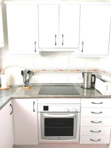 A kitchen or kitchenette at Benalmarina Sea View Apartments