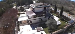 una vista aérea de una casa en Hotel Al Ritrovo, en Piazza Armerina