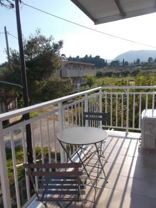 Balkón nebo terasa v ubytování Summer Holidays in Laganas Apartments