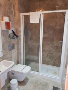 חדר רחצה ב-Hotel Senderos